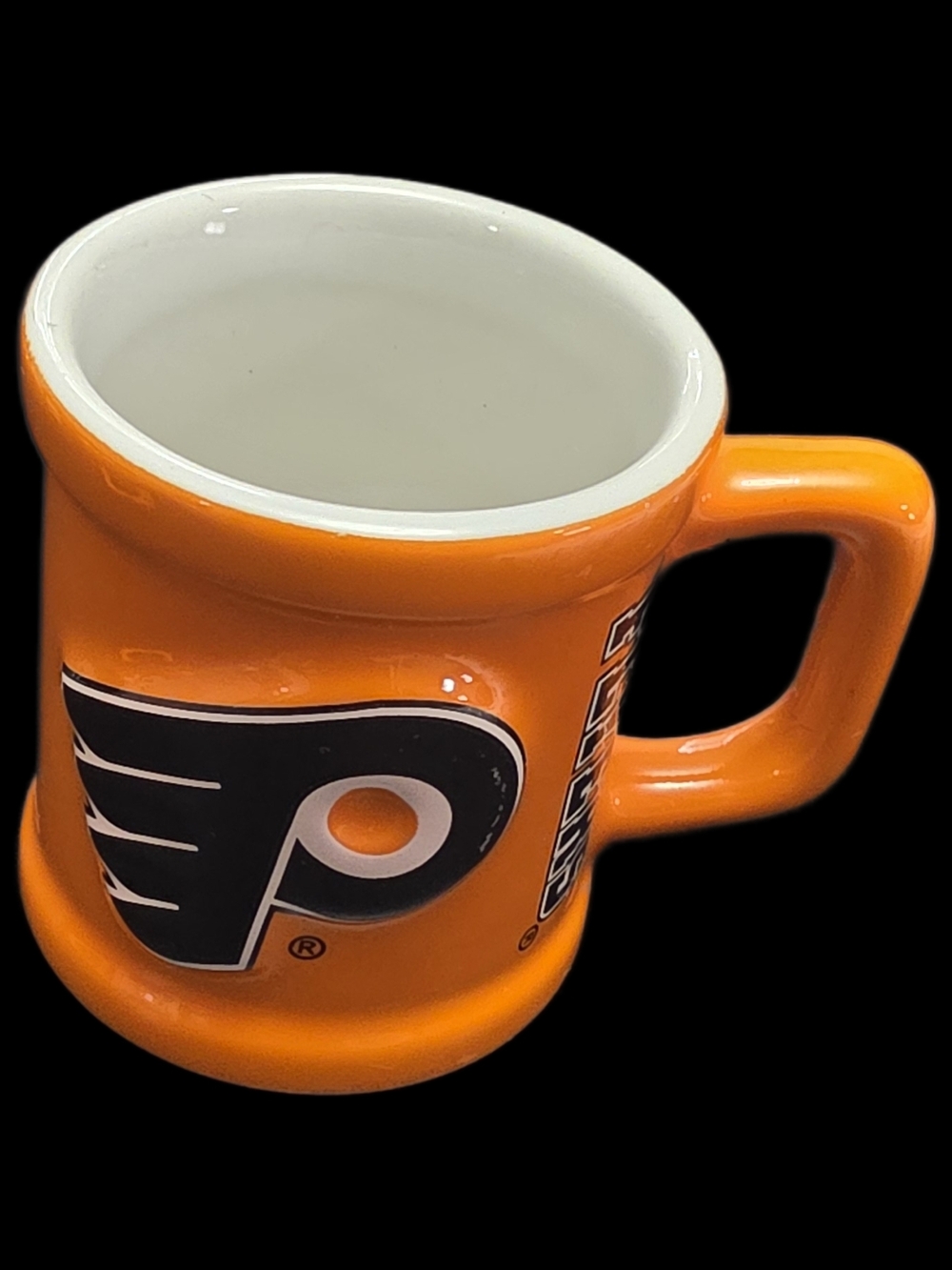 Philadelphia Flyers Orange Team Ceramic Coffee 2 Inch Mug